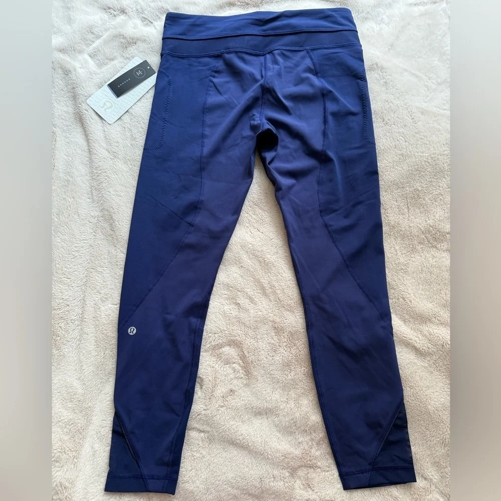 NWT Lululemon Inspire Tight II Hero Blue Size 8